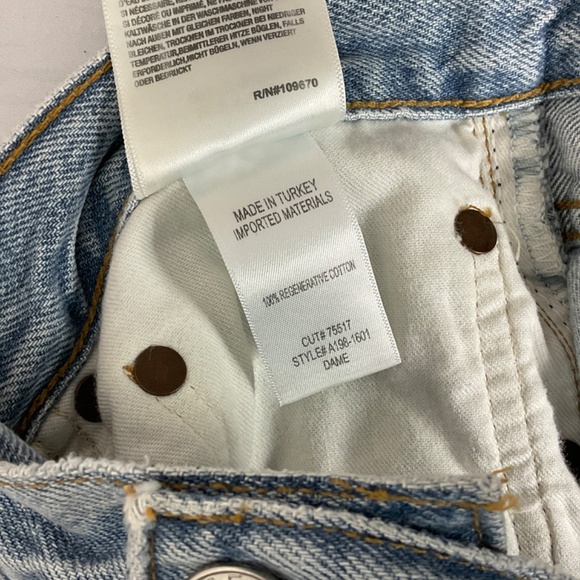 AGOLDE Dame Wide Leg Jeans in Conflict NWT - Picture 11 of 15